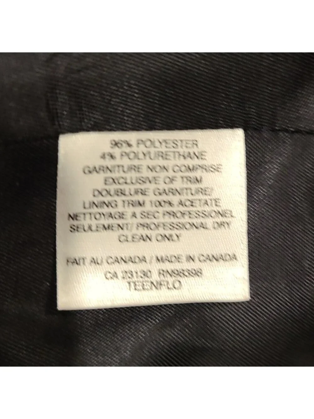 TeenFlo classic fitted black blazer